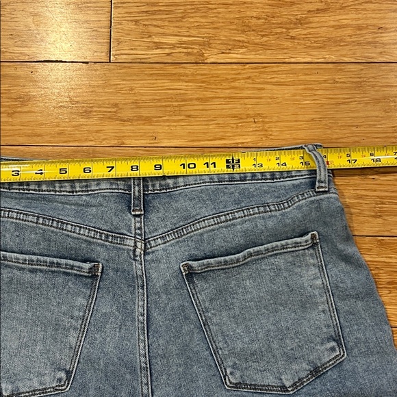 Kut from the Kloth Blue Sienna High Rise Skater Girl Wide Leg Jeans 10 - Picture 8 of 8